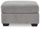 Loreo Flint Ottoman - Ornate Home
