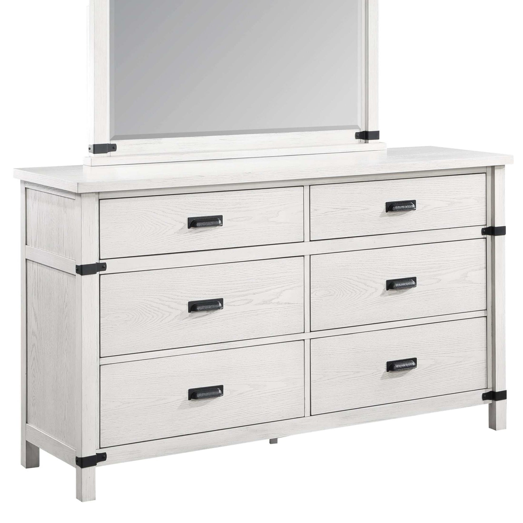 Loretta Antique White Dresser - Ornate Home