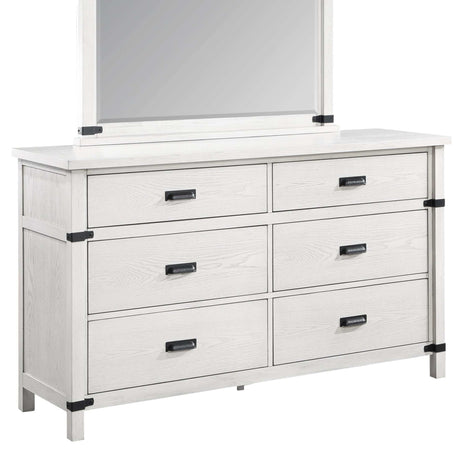 Loretta Antique White Dresser - Ornate Home