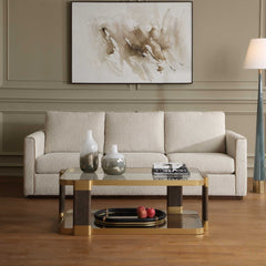 Lorien Cream Boucle Sofa - Ornate Home