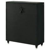 Lorient Black 5-drawer LED Chest of Drawers - Ornate Home
