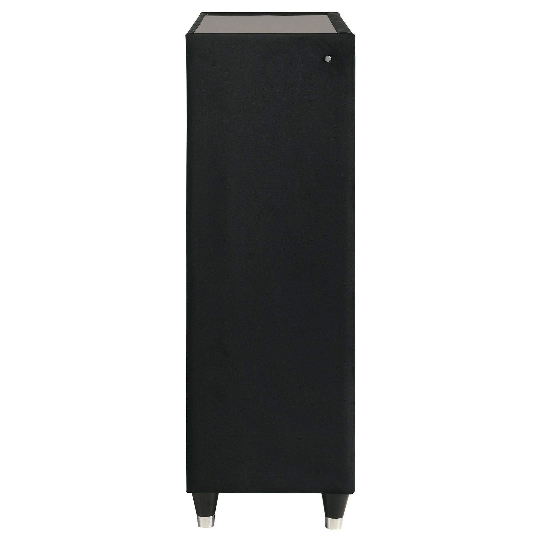 Lorient Black 5-drawer LED Chest of Drawers - Ornate Home