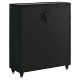Lorient Black 5-piece California King Bedroom Set - Ornate Home