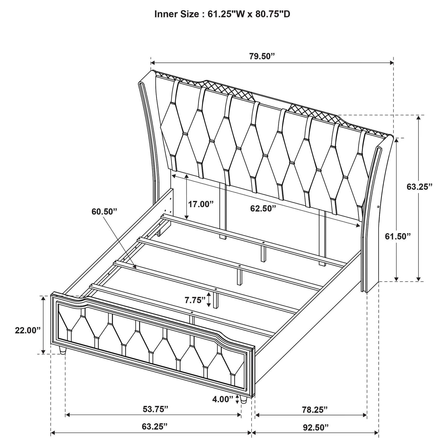 Lorient Ivory/Camel 5-piece Queen Bedroom Set - Ornate Home