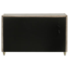 Lorient Ivory/Camel 8-drawer LED Bedroom Dresser Cabinet - Ornate Home