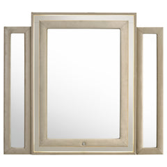 Lorient Ivory/Camel LED Dresser Mirror - Ornate Home