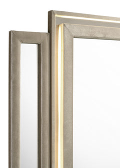 Lorient Ivory/Camel LED Dresser Mirror - Ornate Home