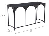 Loriet Black Console Table - Ornate Home