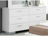 Lorimar White Dresser - Ornate Home