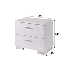 Lorimar White Nightstand - Ornate Home