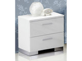 Lorimar White Nightstand - Ornate Home