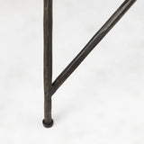 Lorlei White/Gray Marble Top End and Side Table - Ornate Home