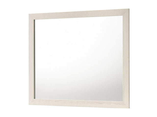 Lorraine Antique White Dresser Mirror - Ornate Home