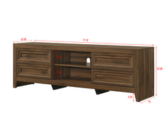 Lorraine Brown TV Stand - Ornate Home