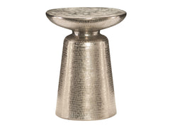 Lorraine Nickel Accent Table - Ornate Home