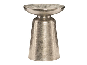 Lorraine Nickel Accent Table - Ornate Home