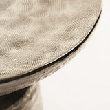 Lorraine Nickel Accent Table - Ornate Home