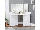 Lorybelle White Vanity Set - Ornate Home