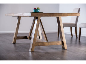 Losone Brown Dining Table - Ornate Home