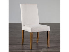 Losone Brown/White Side Chair (Set of 2) - Ornate Home
