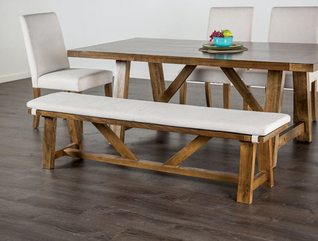 Losone Brown/White Side Chair (Set of 2) - Ornate Home