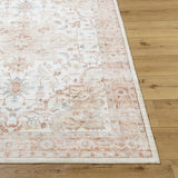 Lotan Pink Medallion Washable Area Rug - Clearance - Ornate Home