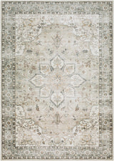 Lotan Sage Medallion Washable Area Rug - Ornate Home