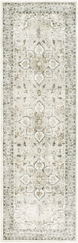 Lotan Sage Medallion Washable Area Rug - Ornate Home