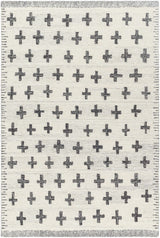 Lotta Light Silver Modern Wool Area Rug - Ornate Home
