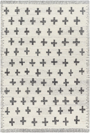 Lotta Light Silver Modern Wool Area Rug - Ornate Home