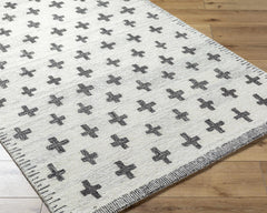 Lotta Light Silver Modern Wool Area Rug - Ornate Home