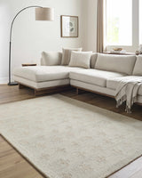 Lotta Peach Modern Wool Area Rug - Ornate Home