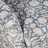 Lottie Blue Swivel Accent Chair - Ornate Home