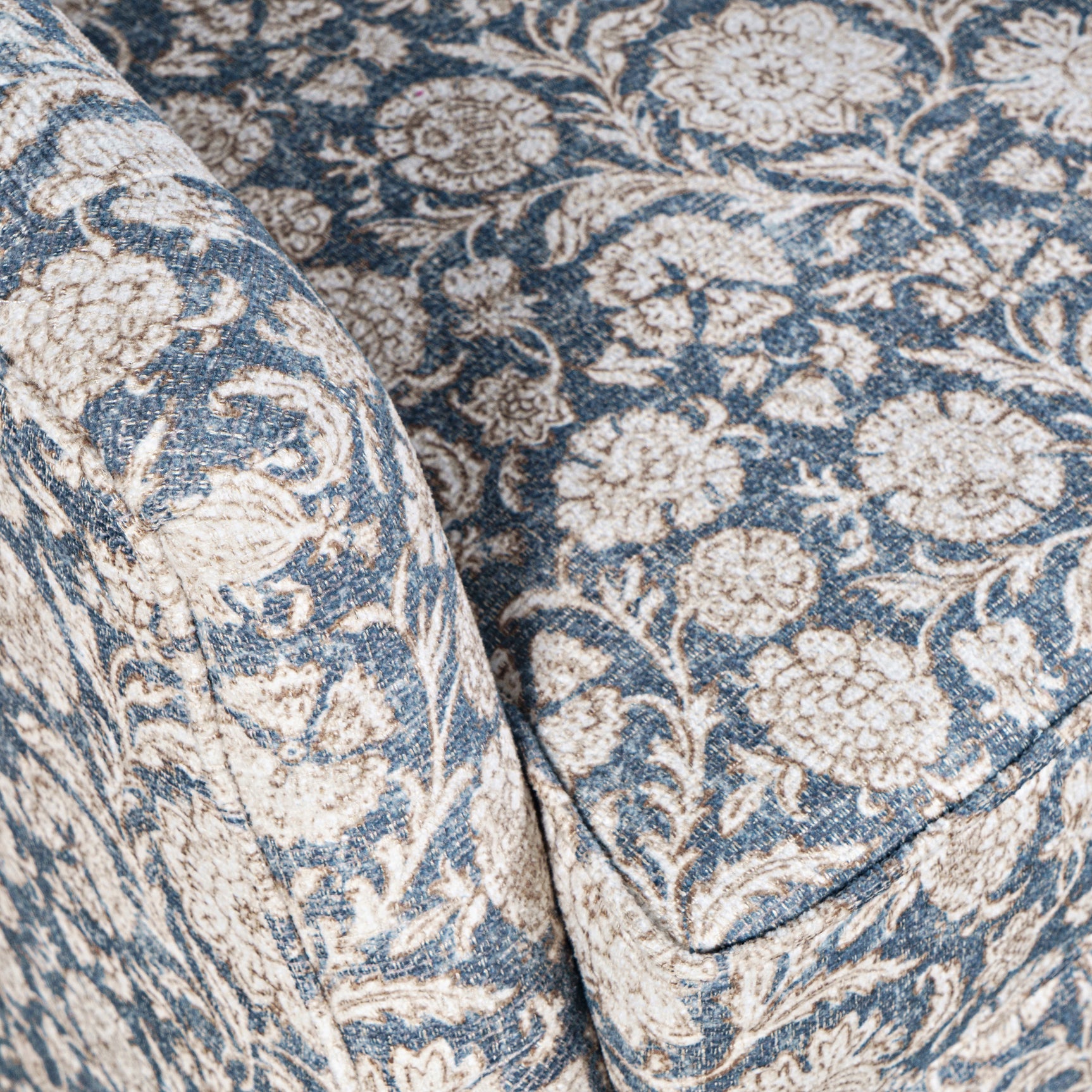 Lottie Blue Swivel Accent Chair - Ornate Home