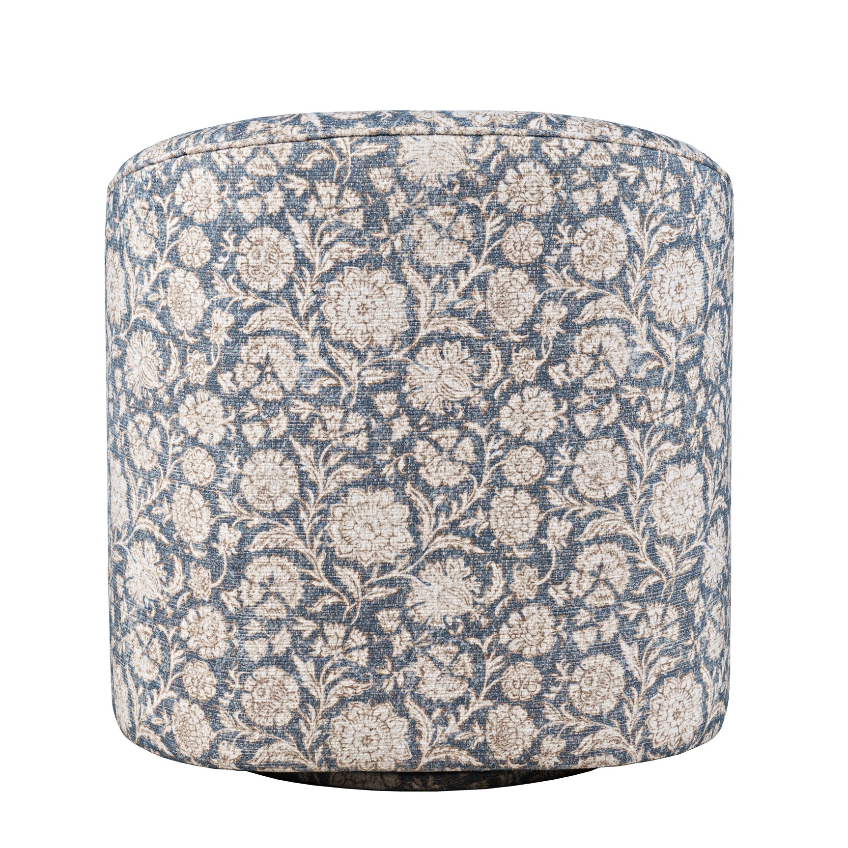 Lottie Blue Swivel Accent Chair - Ornate Home