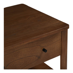 Lottie Brown Charging Nightstand - Ornate Home