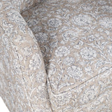 Lottie Sand Swivel Accent Chair - Ornate Home