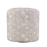Lottie Sand Swivel Accent Chair - Ornate Home