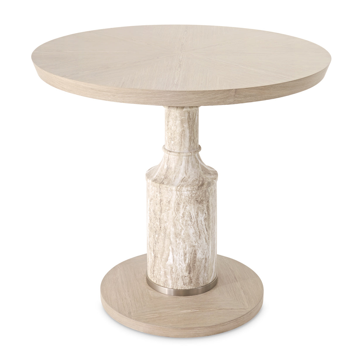 Lotus Bay Sand 40" Round Gathering Table