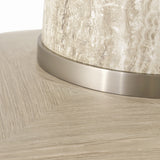 Lotus Bay Sand 40" Round Gathering Table