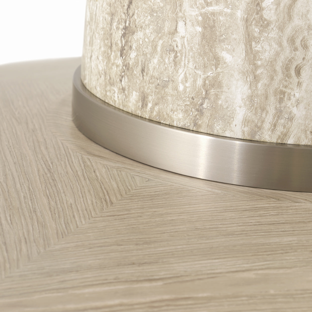 Lotus Bay Sand 40" Round Gathering Table