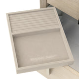 Lotus Bay Sand 5-Drawer Chest - Ornate Home
