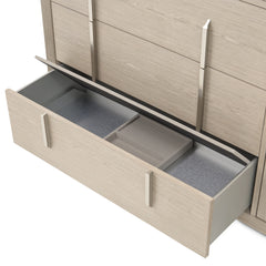 Lotus Bay Sand 5-Drawer Chest - Ornate Home
