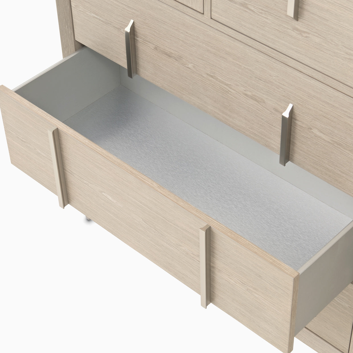 Lotus Bay Sand 5-Drawer Chest - Ornate Home