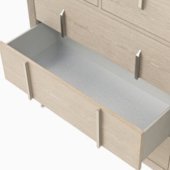 Lotus Bay Sand 5-Drawer Chest - Ornate Home