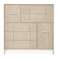 Lotus Bay Sand 5-Drawer Chest - Ornate Home