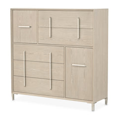 Lotus Bay Sand 5-Drawer Chest - Ornate Home