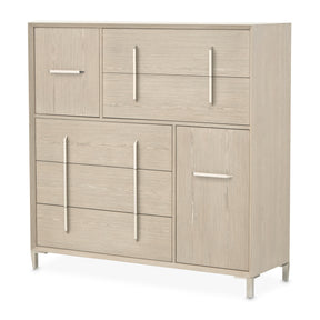 Lotus Bay Sand 5-Drawer Chest - Ornate Home