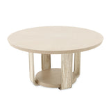 Lotus Bay Sand 60" Round Dining Table - Ornate Home