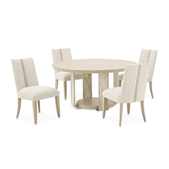 Lotus Bay Sand 60" Round Dining Table - Ornate Home